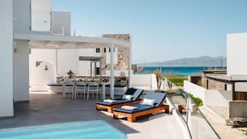 Deluxe Villa, Partial Sea View | Pool | Outdoor pool