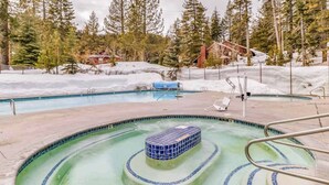 Pool - Condo at Granlibakken Tahoe Resort - Ski-In - Ski-Out with Pool, Spa & Minutes from Lake Tahoe (Tahoe City)