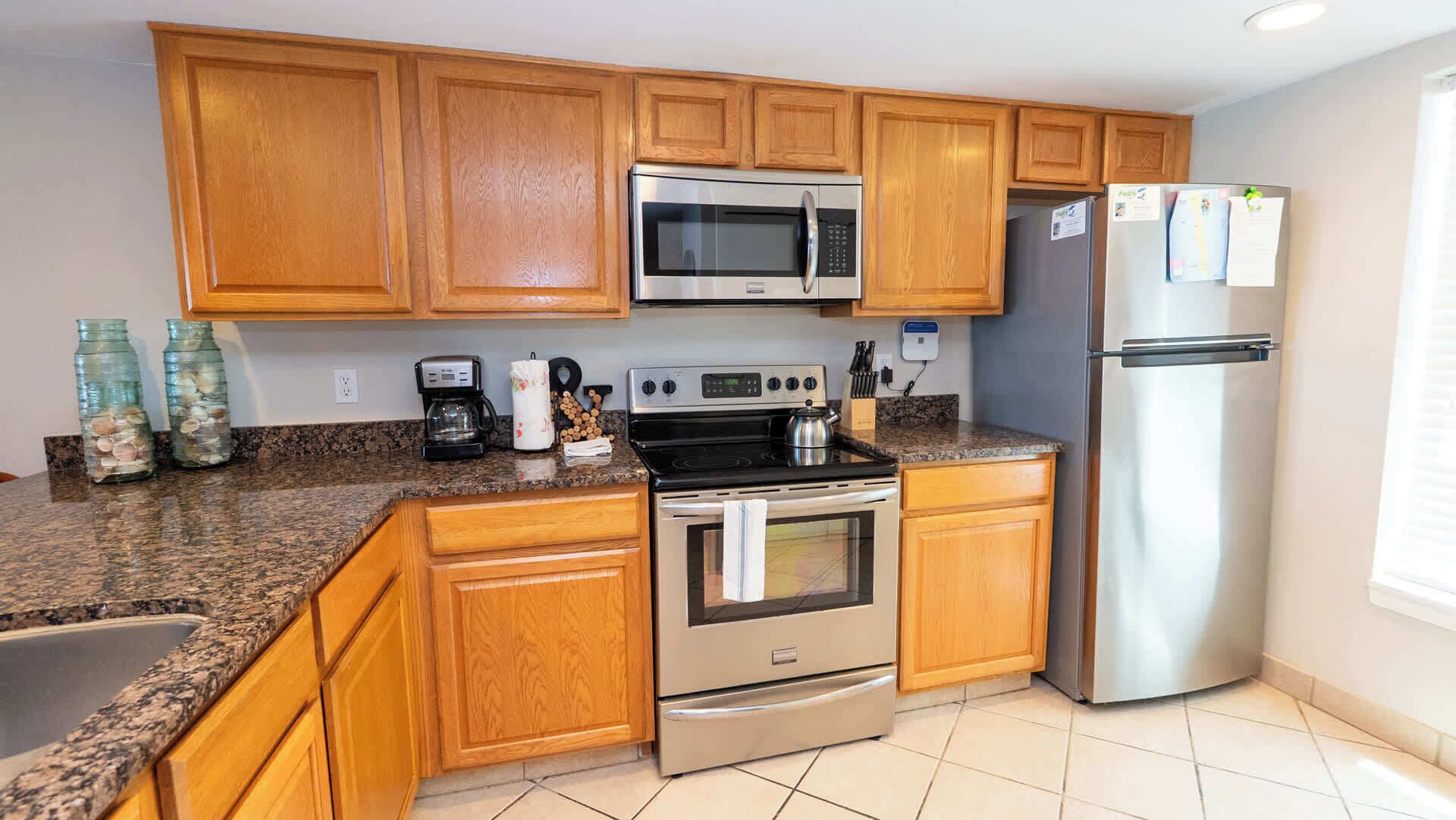 Apartment, Multiple Beds, Ocean View (Saida III 501) | Private kitchen