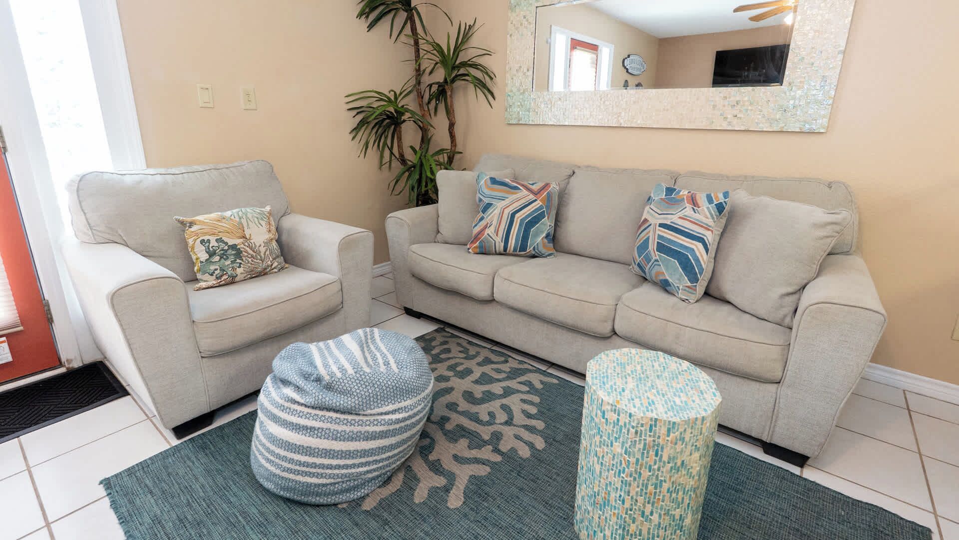 Townhome, Multiple Beds, Pool View (Brent & Kim Townhome) | Living area