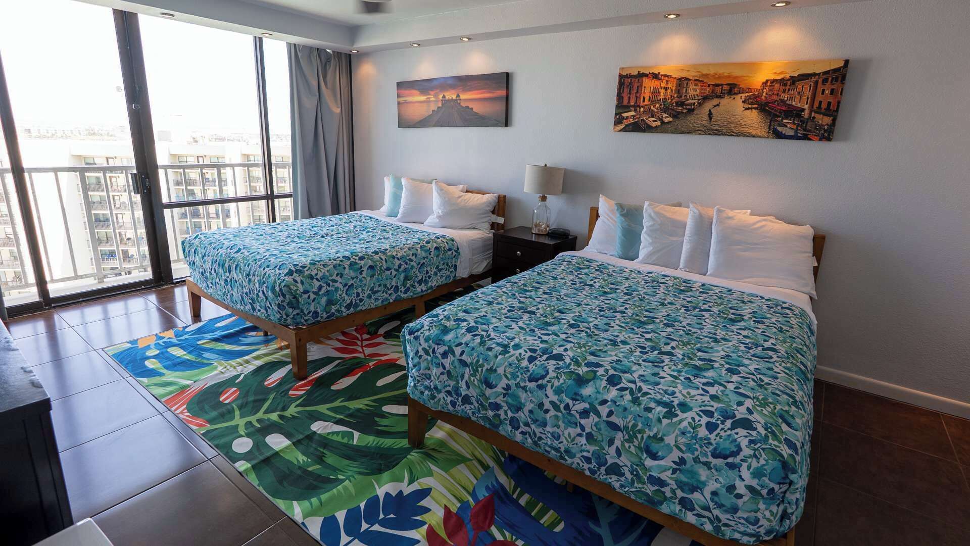 Apartamento, varias camas, vistas al mar (Saida Royale 9114) | 2 dormitorios, escritorio, espacio para trabajar con un portátil