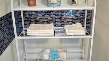 Soap, toilet paper
