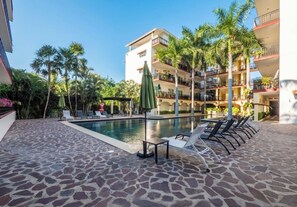 Pool - Luxury two-story penthouse condo at the beach in the heart of Punta de Mita! (Punta de Mita)