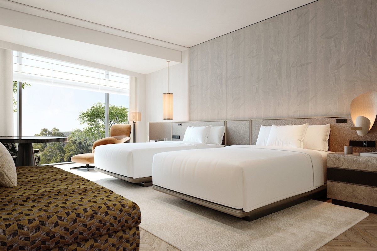 Ropa de cama de alta calidad, wifi gratis y ropa de cama
