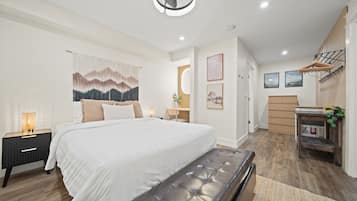 2 chambres, bureau, fer et planche à repasser, Wi-Fi gratuit
