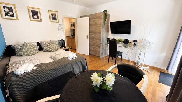 1 habitación, wifi gratis y ropa de cama