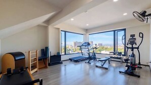 Fitness facility - Spacious 2BR Condo - Minutes to Beach and Malecón (Puerto Vallarta)