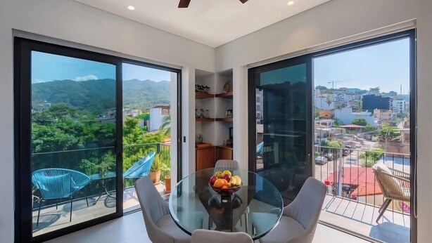 Outdoor dining - Spacious 2BR Condo - Minutes to Beach and Malecón (Puerto Vallarta)