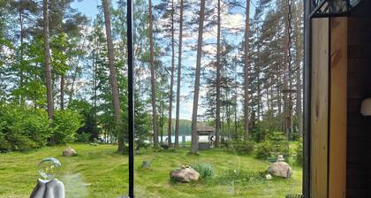 Private Lakeside Guest House – Peaceful Long-Term Stay in Latvia