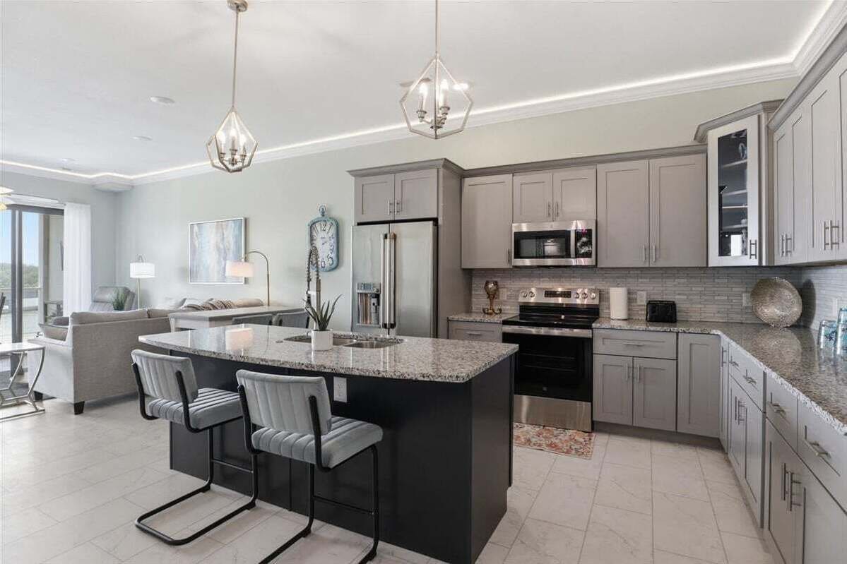 Condo, Berbilang Katil (Martini Penthouse at Topsider) | Dapur peribadi