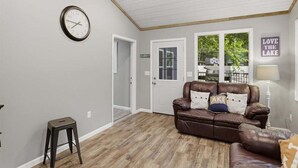 Ferienhaus, Mehrere Betten (Osage Highlands Hideaway) | Wohnbereich