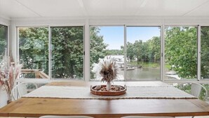 View from room - Lakefront Retreat at 10mm w/ Dock & Sunroom (Sunrise Beach)