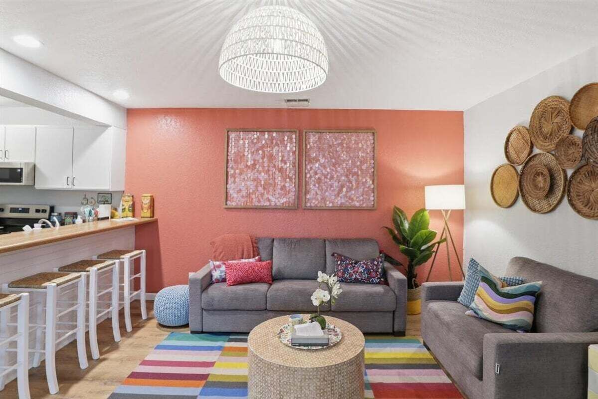Condo, Multiple Beds (Enchanted Waters) | Living area