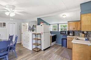 House, Multiple Beds (Firehouse Lake Retreat) | Private kitchen - Lake Views, Private Dock, Paddle Boards & Bunk House (Gravois Mills)