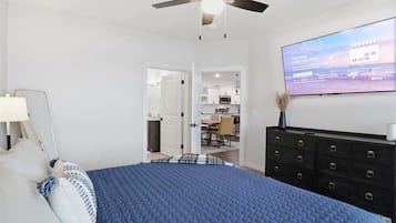 3 habitaciones, decoración personalizada y muebles diferentes