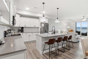 Private kitchen - Peaceful, Newly Built Lakefront Condo, w/ PWC Slip, Screened Balcony, 2 Pools & Elevator (Camdenton)