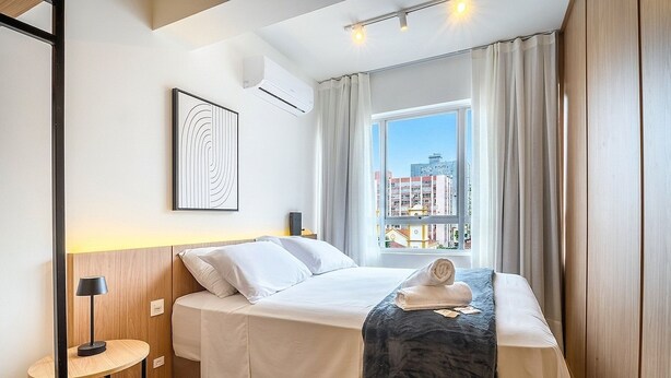 Basic Apartment - Apt. in Condo w/ City View in Downtown Ubs0502 (Florianópolis)
