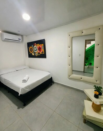 A cabin in the "Colombian Santorini." Comfort for Your Family