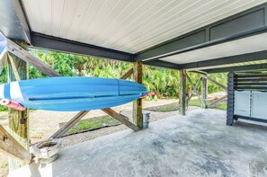 Property grounds - The Crane Cottage, Bayfront, Private Pool, Private Dock (St. George Island)
