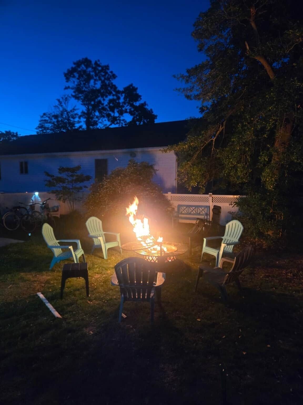 Overnattingsstedets uteområder