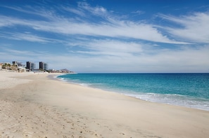 On the beach