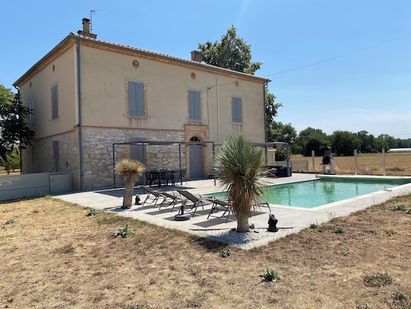 Pool - Domaine des Brunis - Large, charming home with a private pool (Nègrepelisse)
