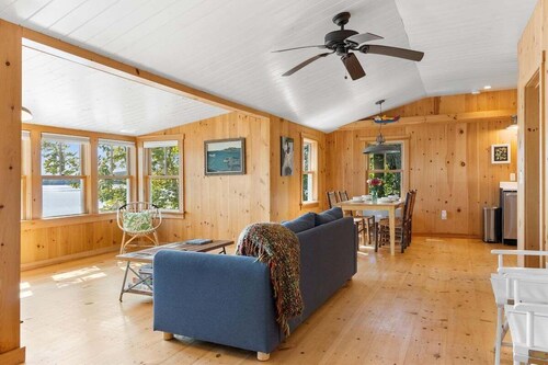 2BR Maine Camp w/ Dock, Lake Access & AC