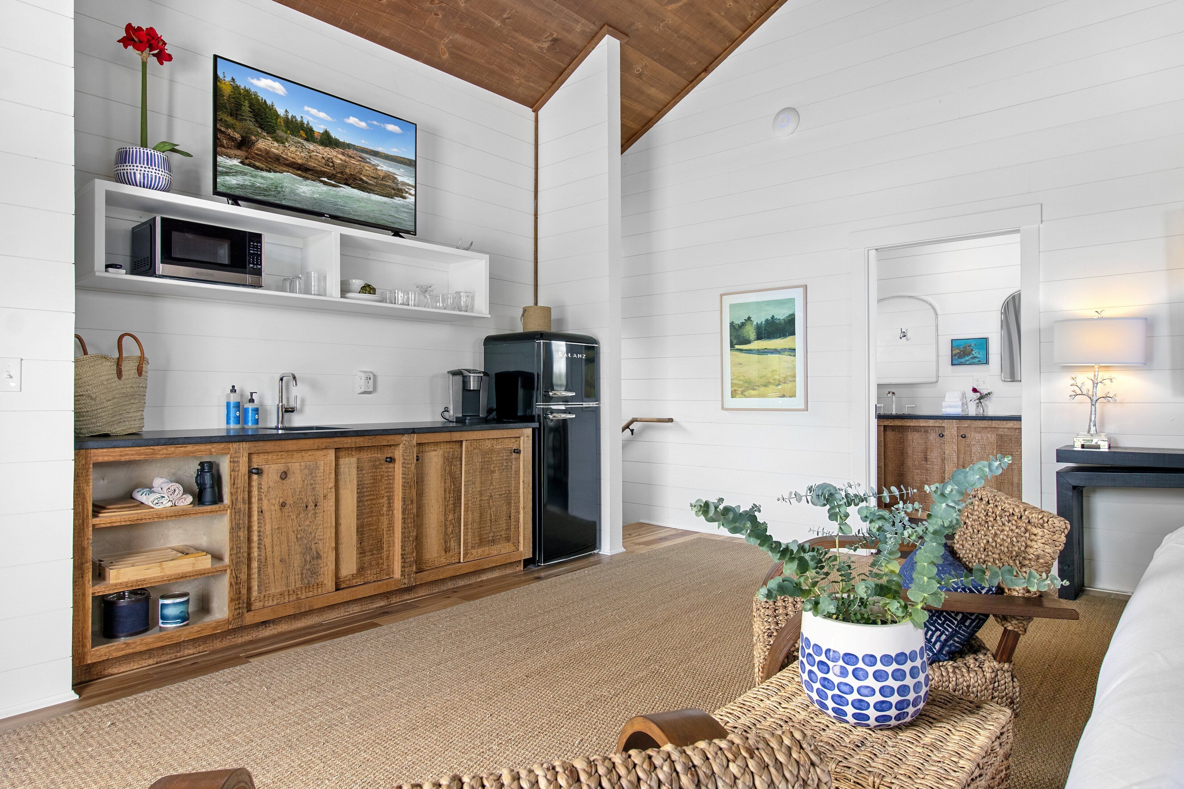 Casa, 1 cama King size, balcón (Layla at Salt Water Farm) | Área de sala de estar