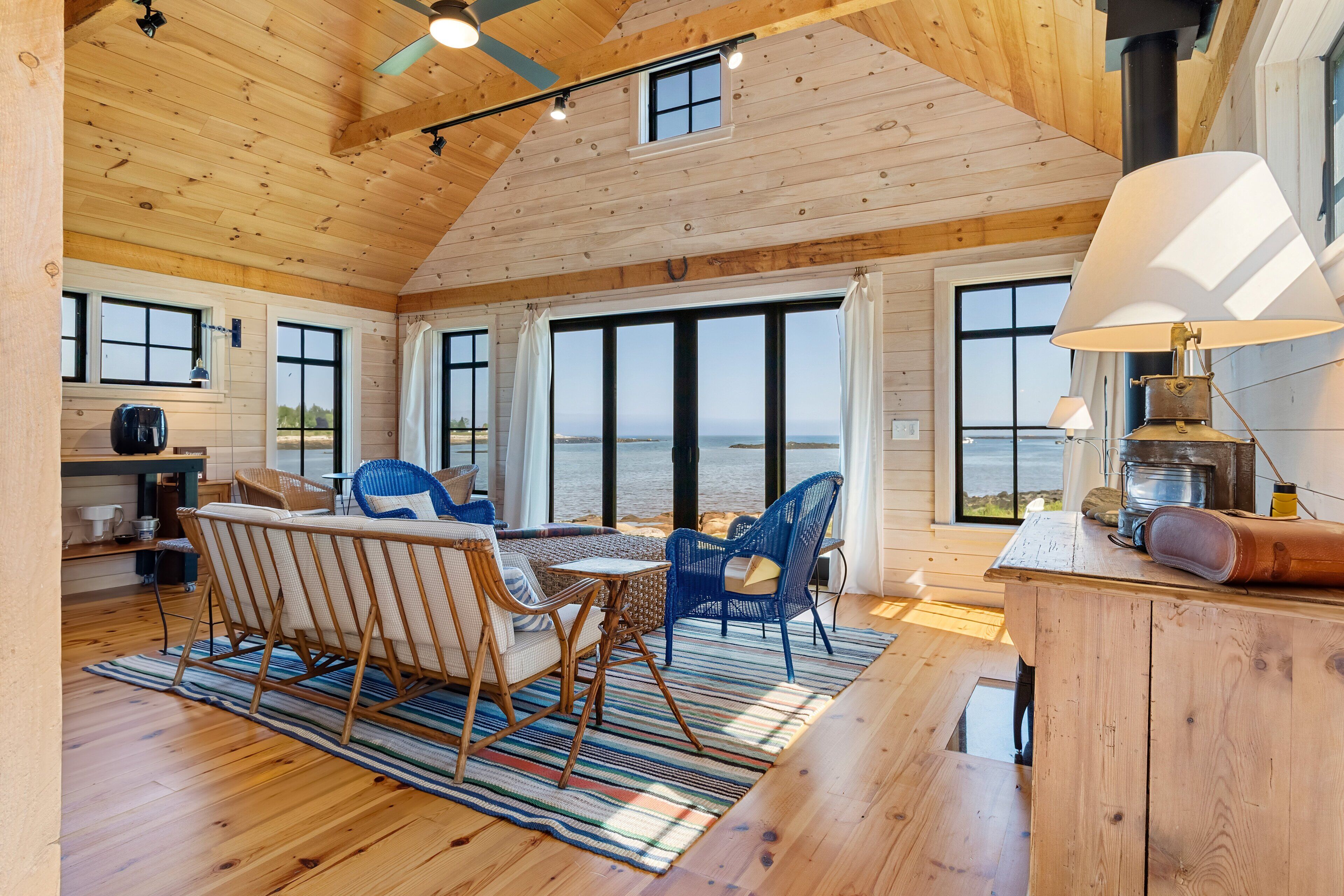 Ferienhaus, 1 Doppelbett, Küche (Aril Cottage) | Wohnbereich
