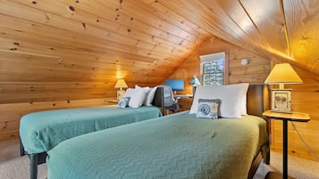 1 bedroom, individually decorated, individually furnished, bed sheets