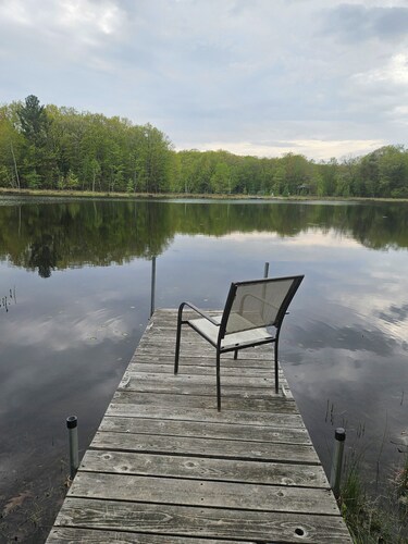Updated Chetek Cozy Cabin on Quiet Private Lake- Row Boat & Pedal boat- FREE USE