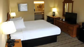 Iron/ironing board, WiFi (free), bed sheets