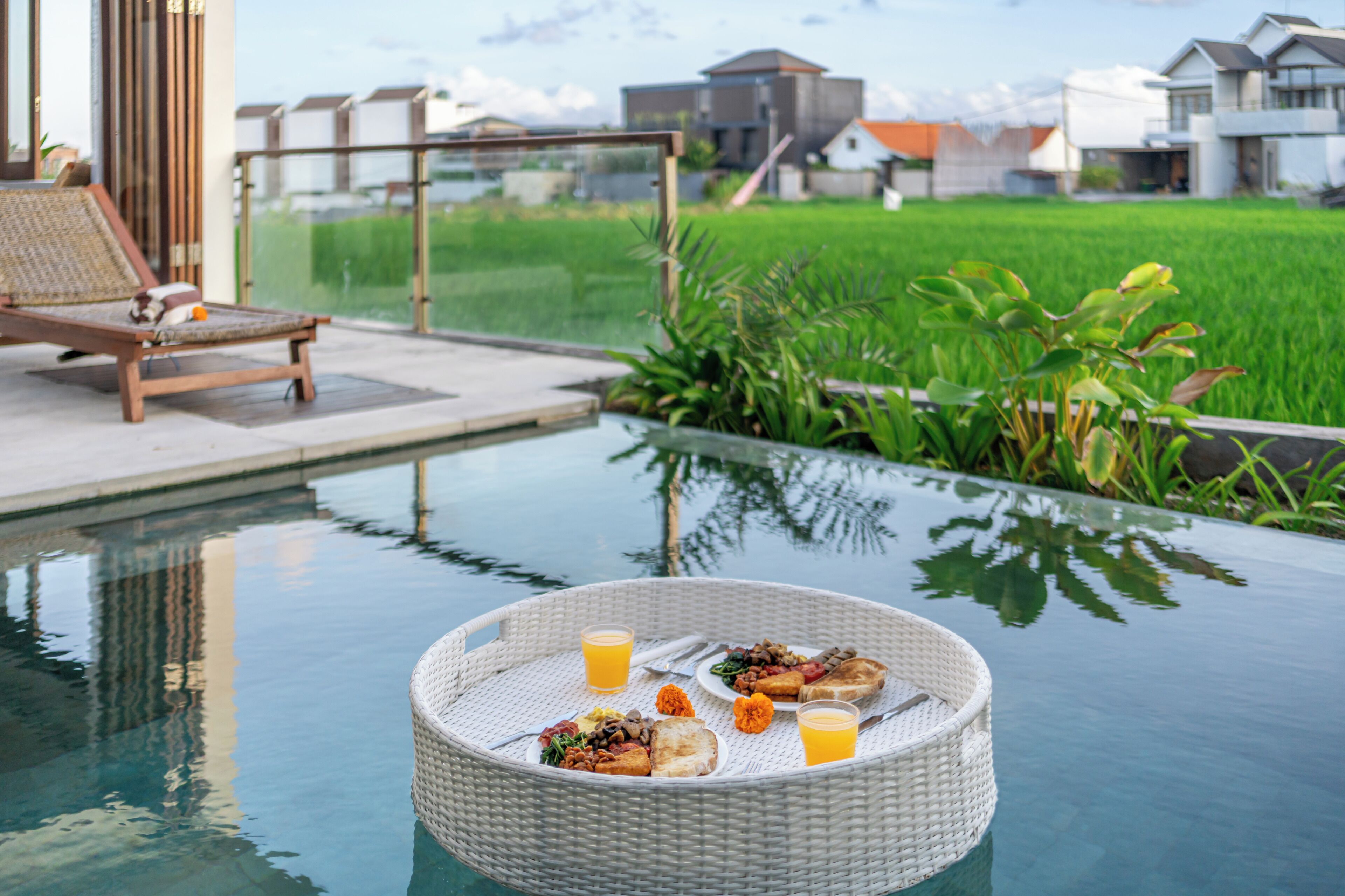 Deluxe villa, 3 slaapkamers, privézwembad, uitzicht op tuin | Zwembad | Een buitenzwembad