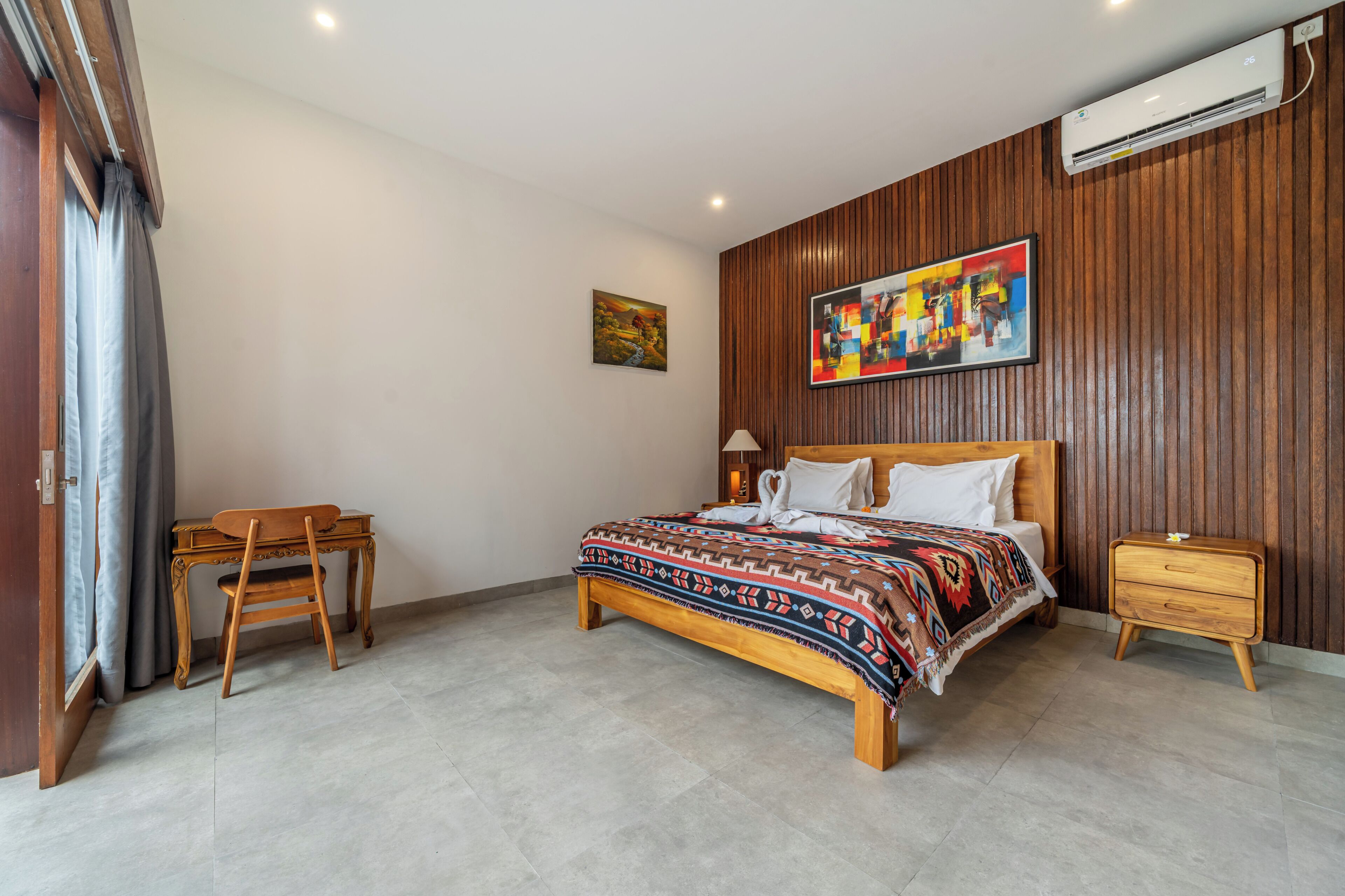 Design Villa, 2 Bedrooms, Private Pool | In-room safe, WiFi (free), bed sheets