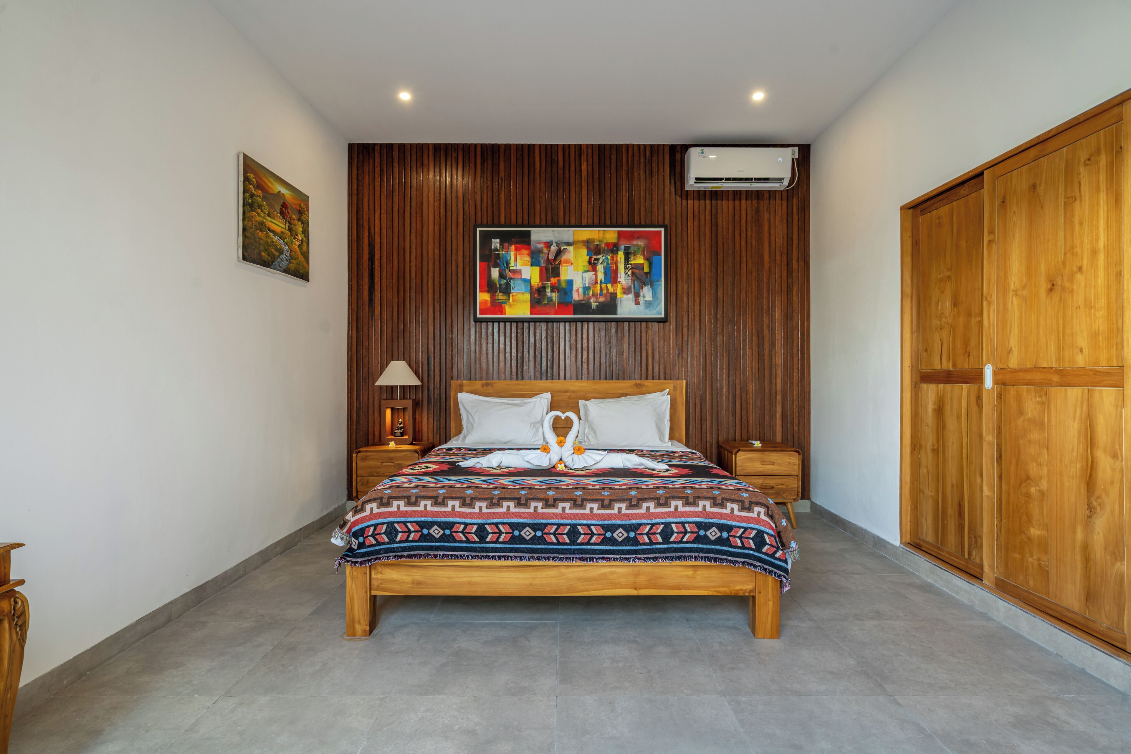 Villa de diseñador, 2 habitaciones, alberca privada | Caja de seguridad en la habitación, wifi gratis y ropa de cama 