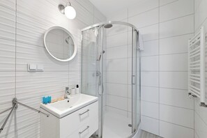 Bathroom - Północna White Elegance Apartment (Lublin)