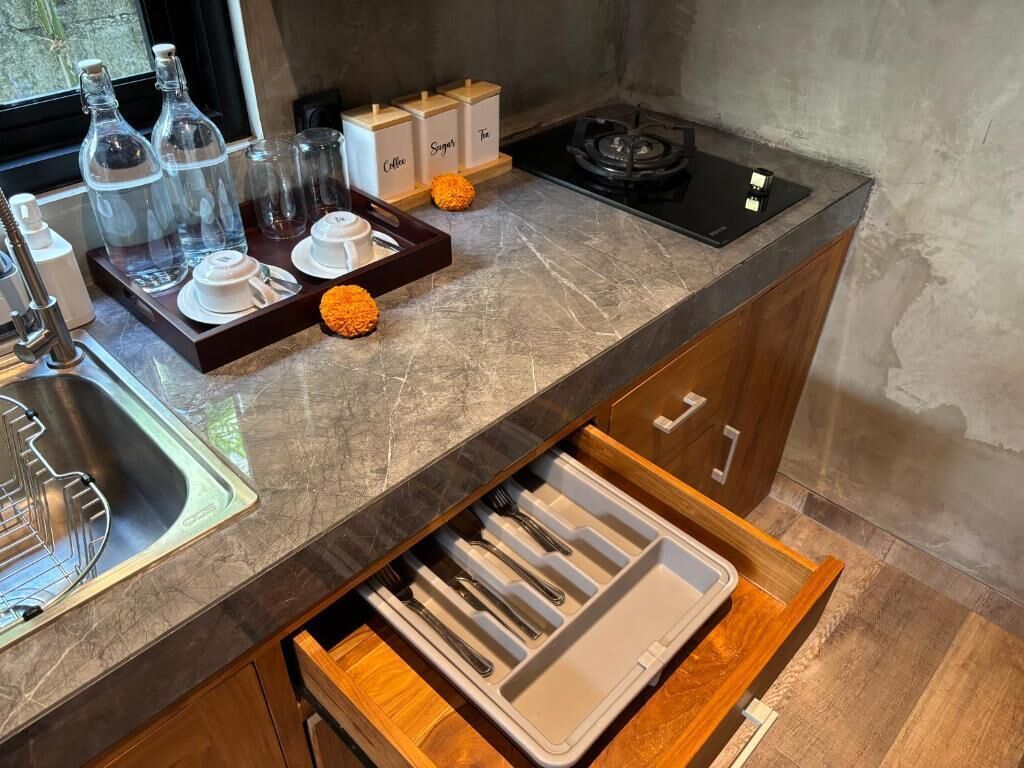 Villa estándar, 1 cama King size | Cocina privada