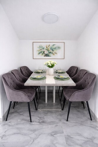 Plitvice Cozy and Modern Blue Apartament With Sauna