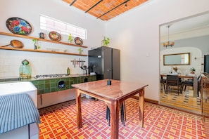 Dining - Spacious Colonial House - 6 Bedrooms Near the Zócalo in Puebla (Heroica Puebla de Zaragoza)