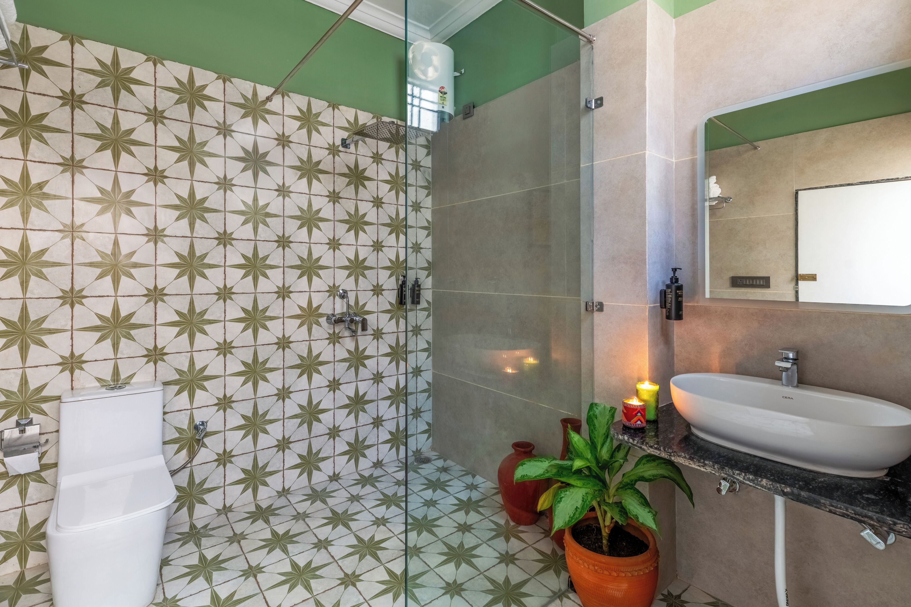 Villa de lujo, vistas a la montaña | Baño