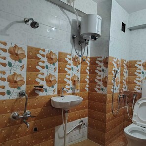 Bathroom - Krishna Inn Durgakund (Varanasi)