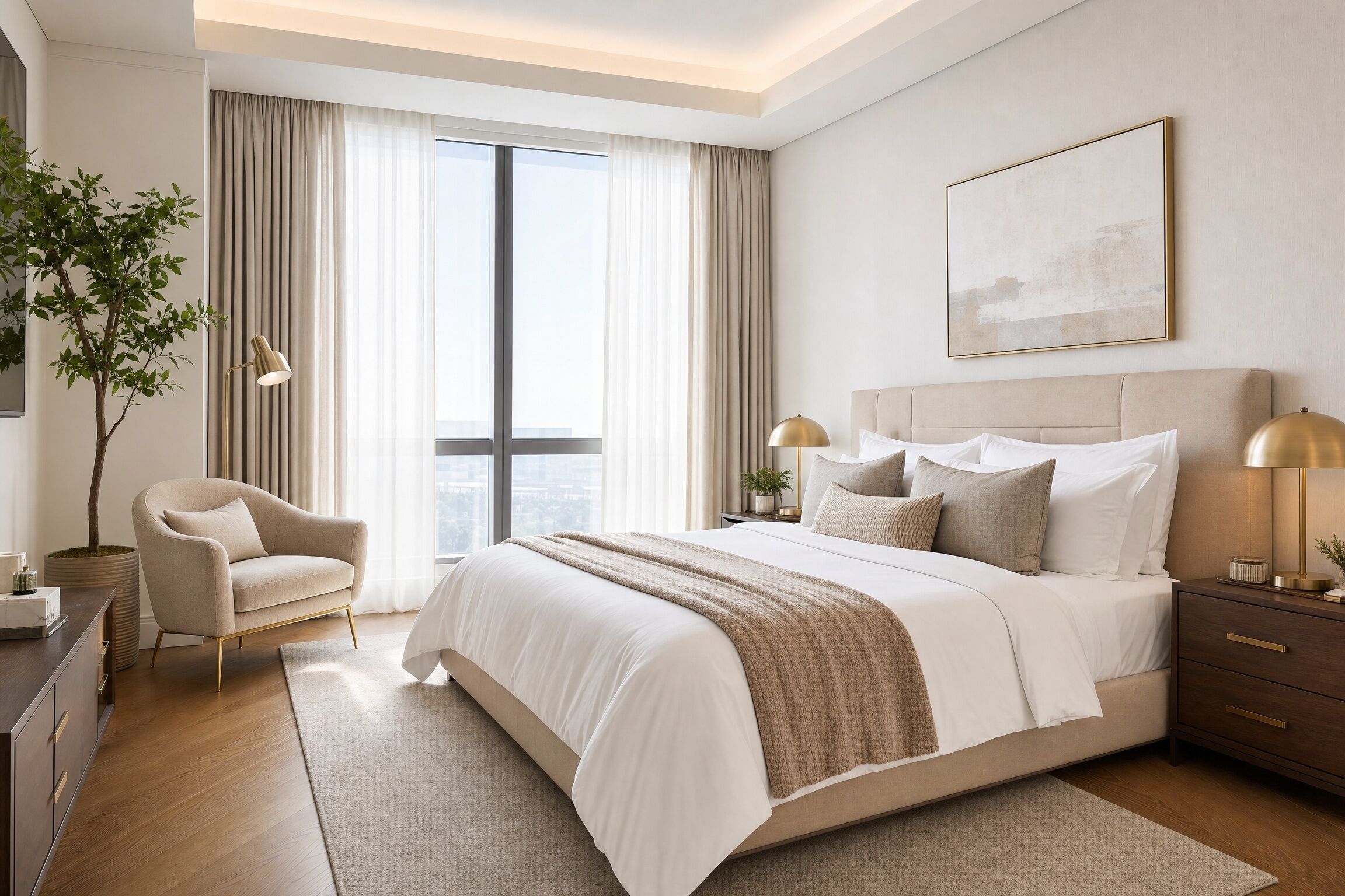 Hypo-allergenic bedding, in-room safe, free cots/infant beds, free WiFi