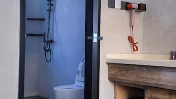 Family Twin Room, Hill View | Bathroom | Free toiletries, hair dryer, slippers, towels