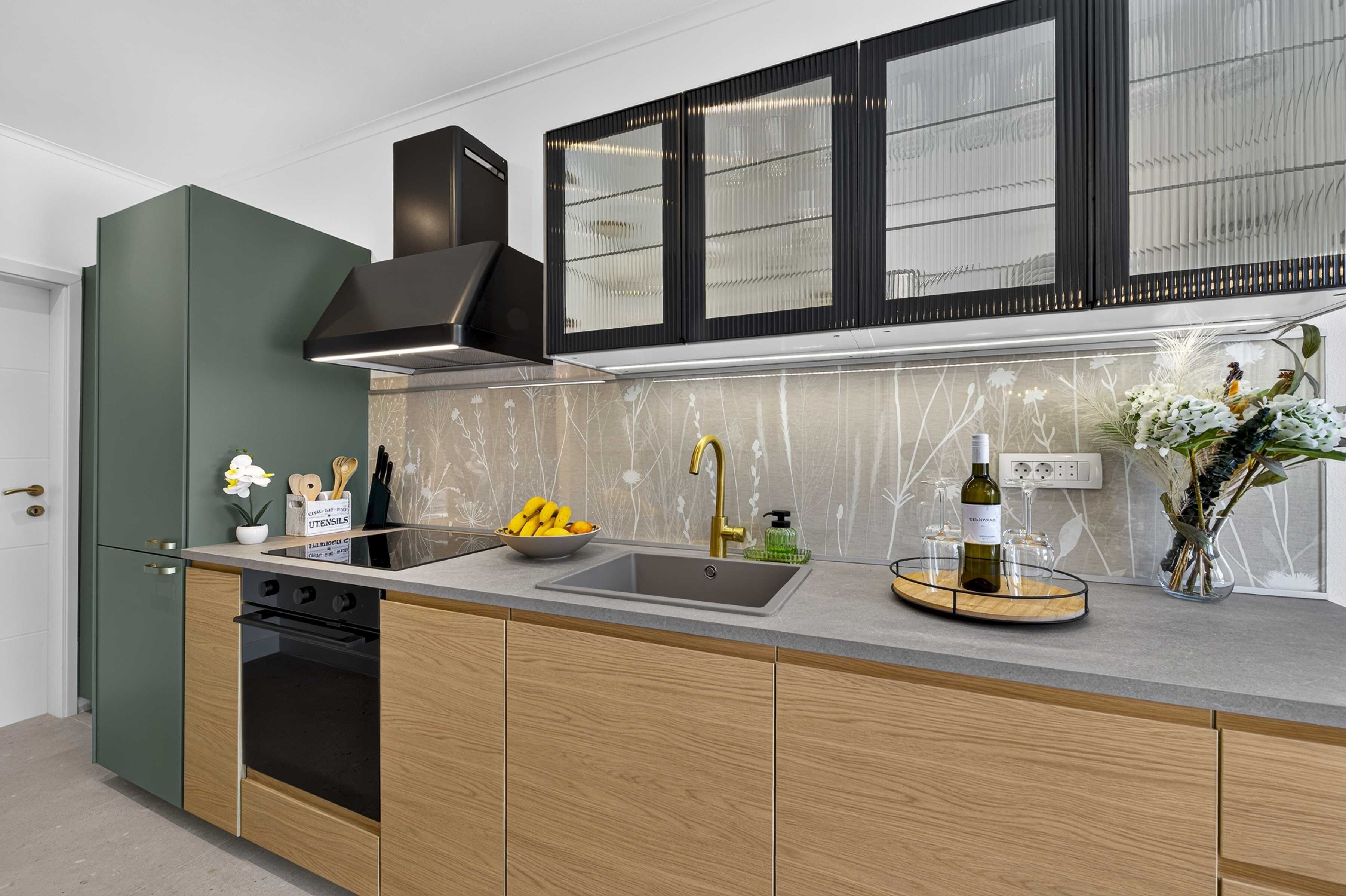 Leilighet (Two Bedroom Apartment with Terrace) | Eget kjøkken | Kjøleskap