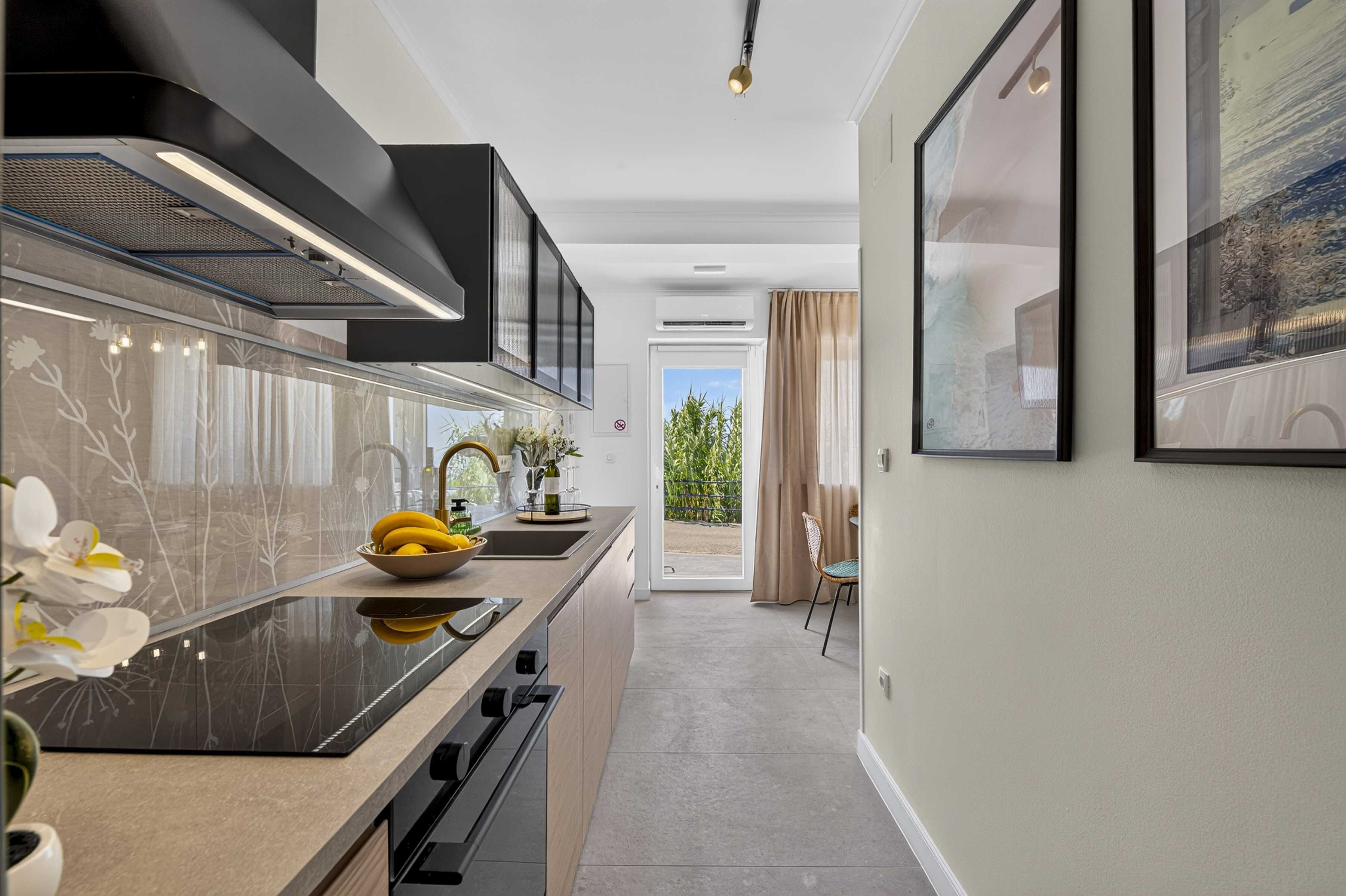 Leilighet (Two Bedroom Apartment with Terrace) | Eget kjøkken | Kjøleskap