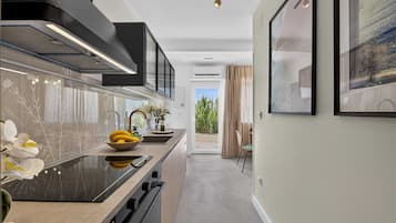 Leilighet (Two Bedroom Apartment with Terrace) | Eget kjøkken | Kjøleskap