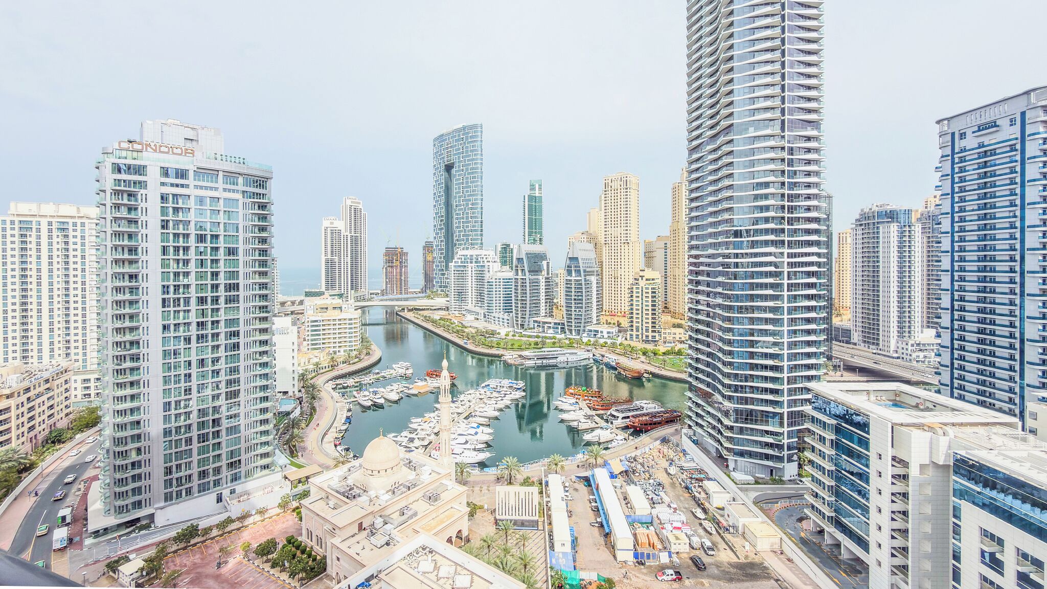 Deluxe Apartment, Balcony, Marina View | View from room