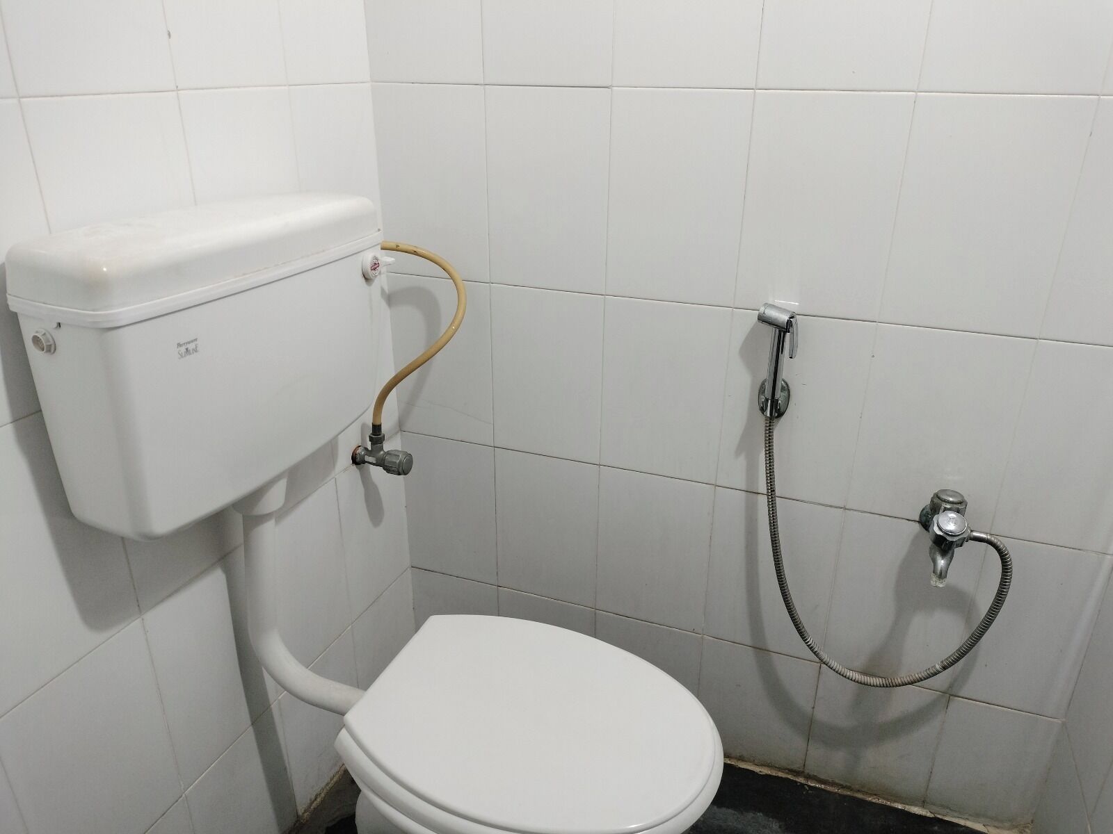 Shower, free toiletries, towels, soap