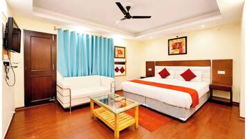 Deluxe Double Room, Multiple Beds | View from room