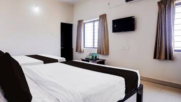Desk, WiFi (free), bed sheets